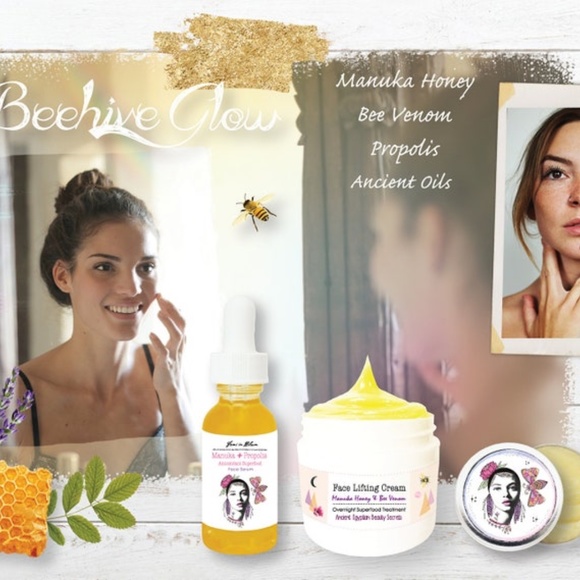 Manuka + Propolis Antioxidant Skin Superfood Organic Face Serum / Anti-Aging - Picture 7 of 12